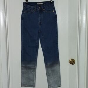 Levi’s Wedgie Straight Jeans | Silver-Dipped Hem | Women's Size 27x28